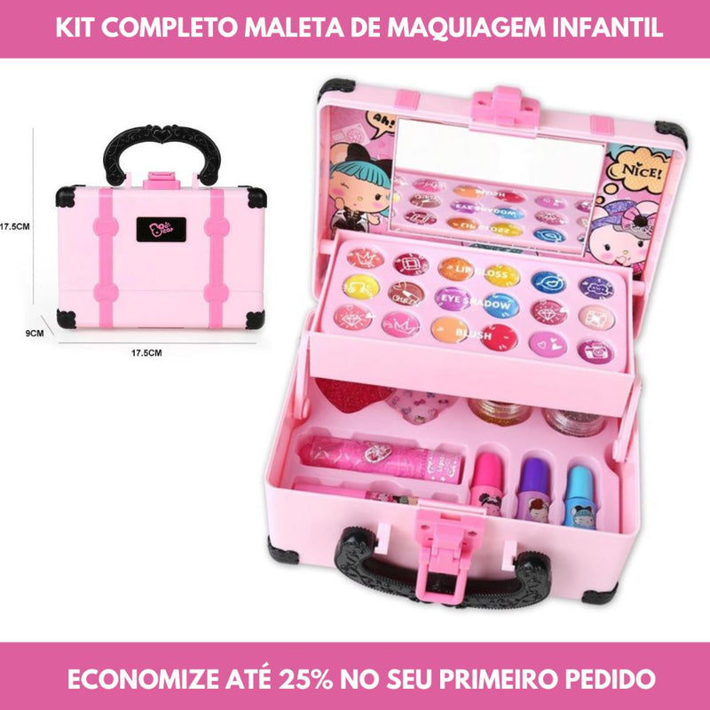 Maleta de maquiagem infantil - MAKE KIDS