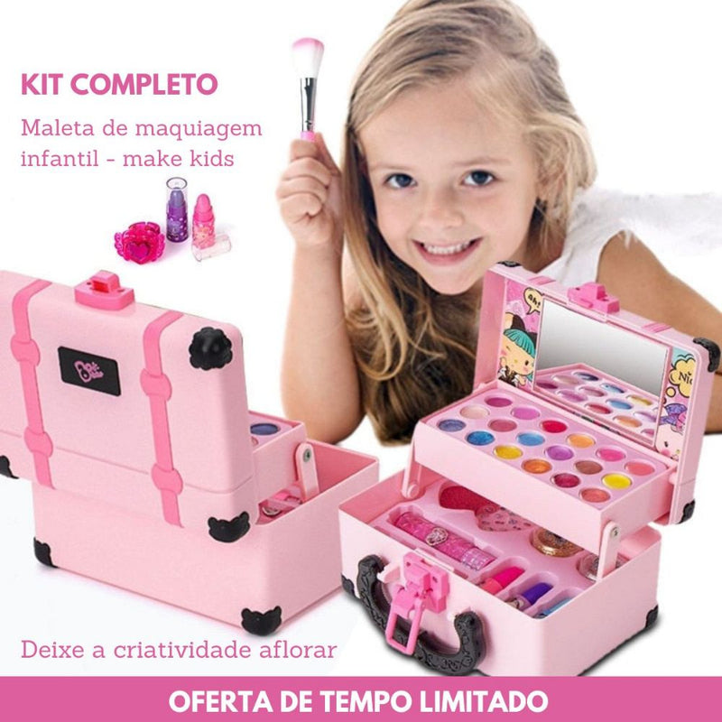 Maleta de maquiagem infantil - MAKE KIDS