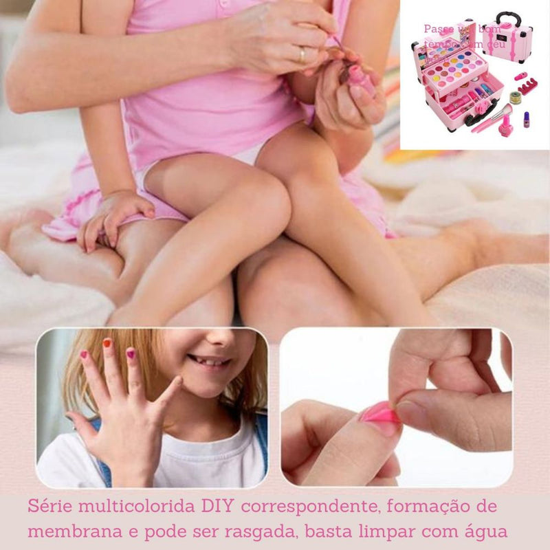 Maleta de maquiagem infantil - MAKE KIDS