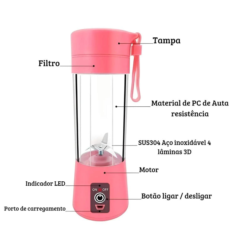 Liquidificador portátil USB
